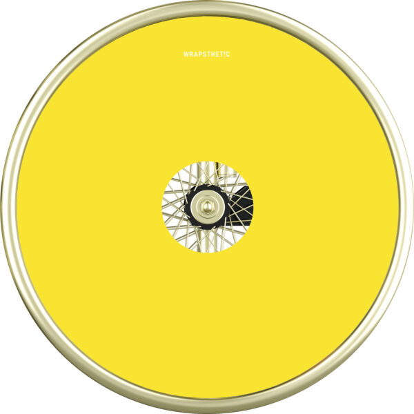 Wheelchair cover in bright yellow